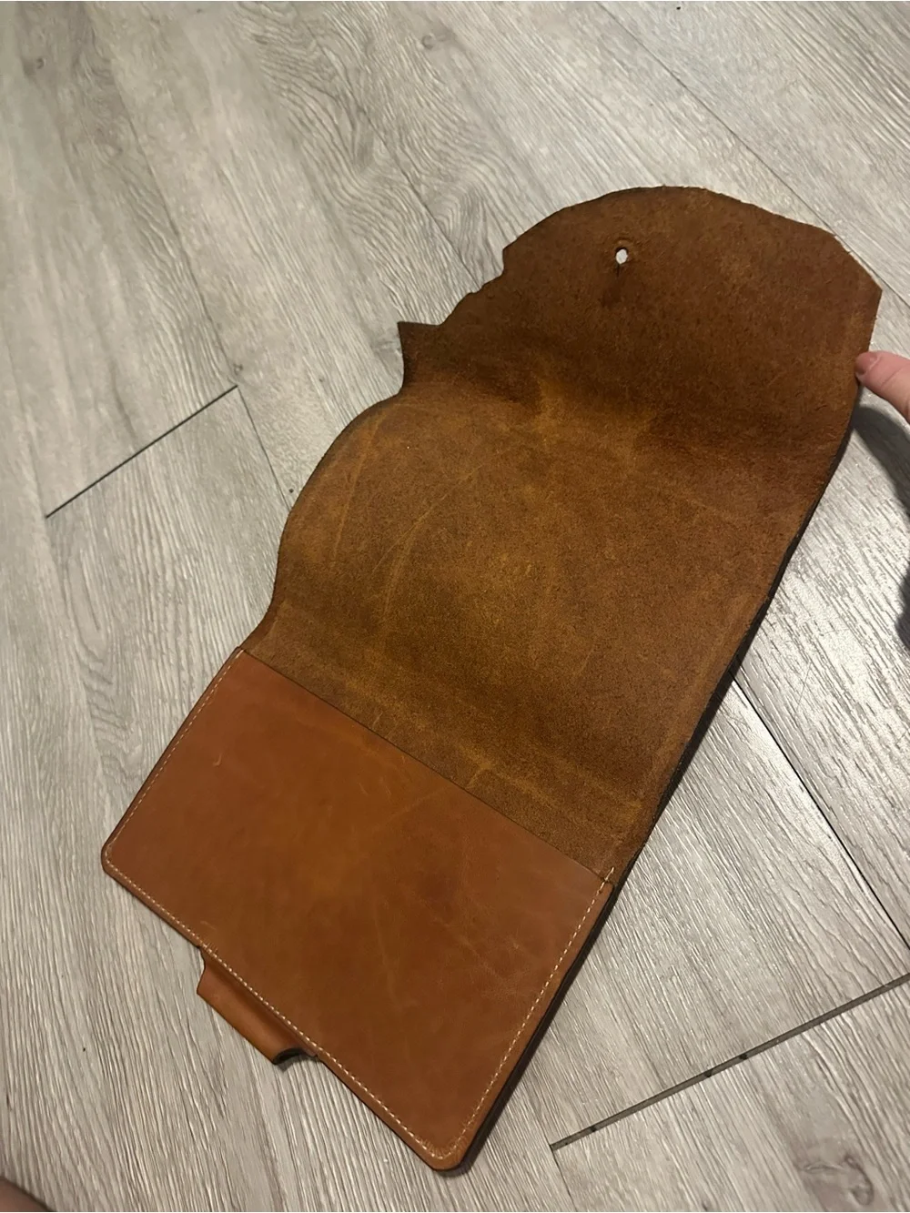 Tactile Craftworks Leather Milwaukee Map Journal Lined Moleskin Notebook